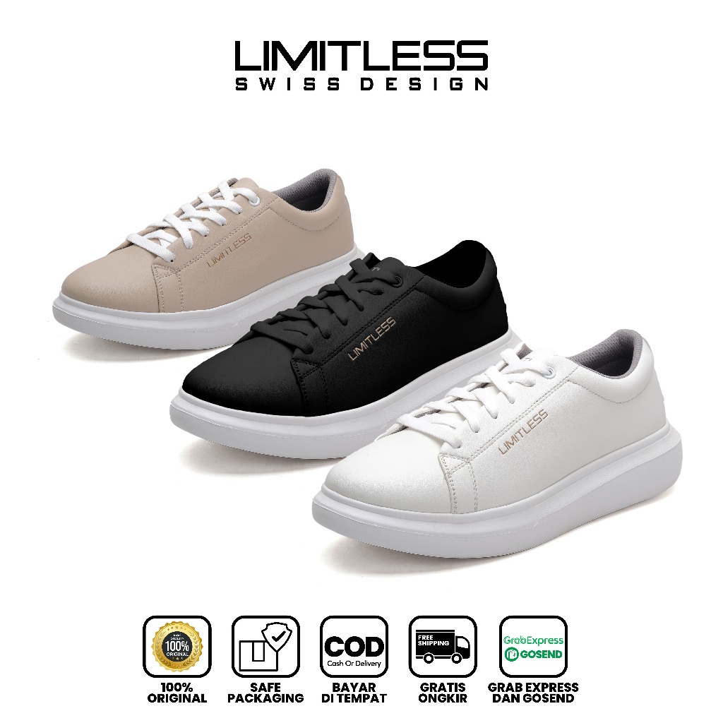 Sepatu Sneakers Wanita Sepatu Sneakers Wanita Korean Style Sepatu Cewek Import Model Tali original Limitless