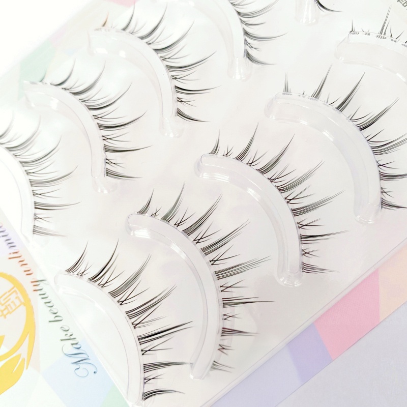 MAGEFY False Eyelashes Tebal bisa pilih Lem opsional untuk bulu mata palsu 1463