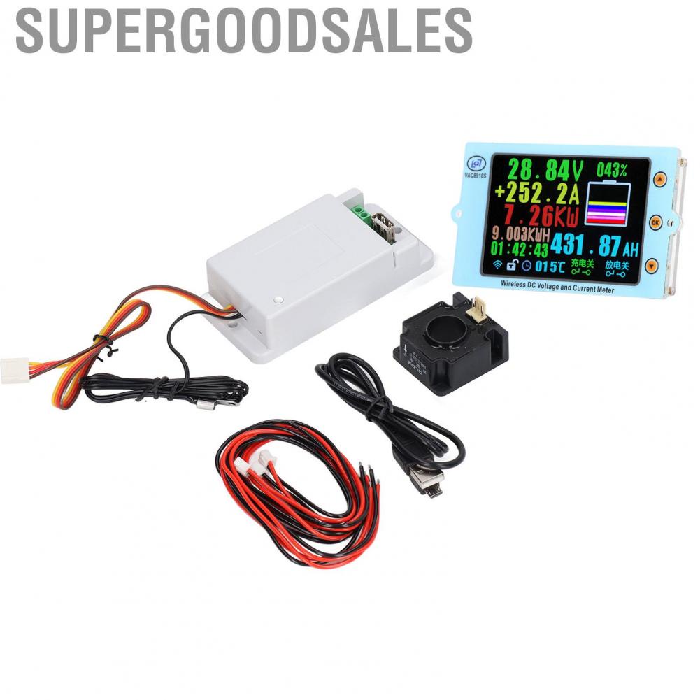 Supergoodsales Digital Voltmeter Ammeter Volt Gauge With Color Screen