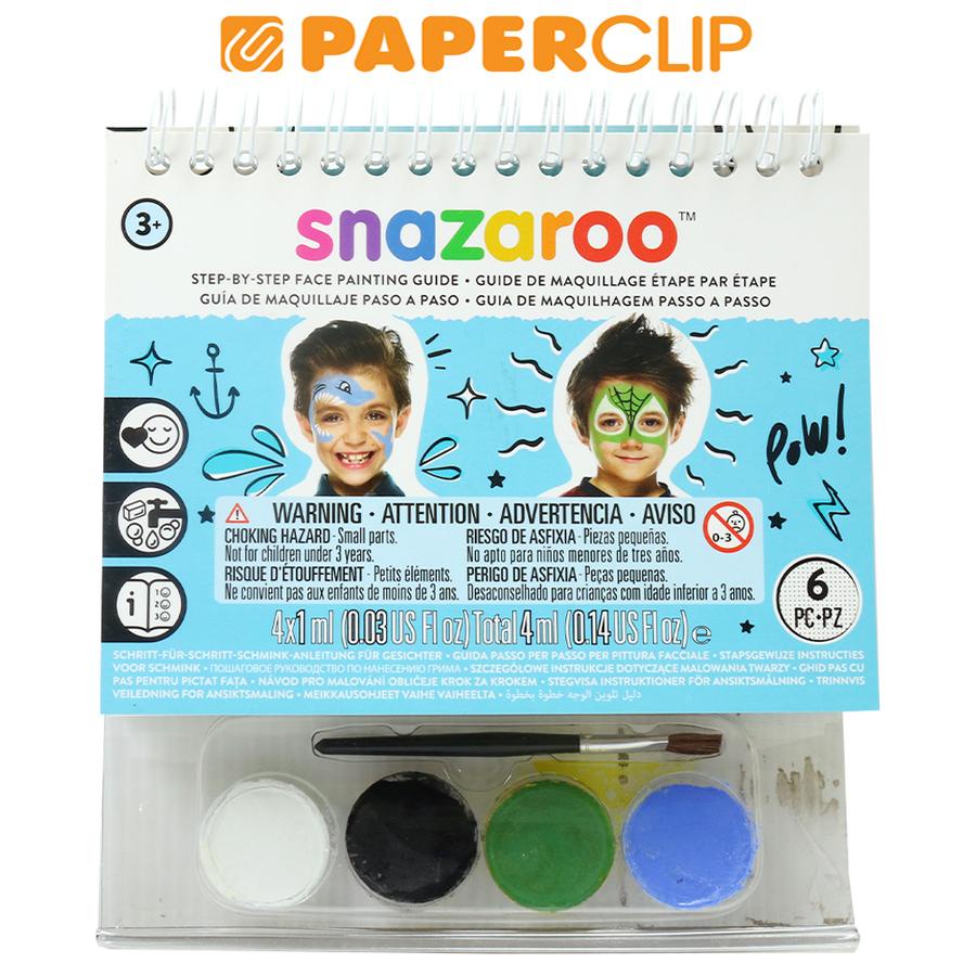 

FACE PAINTING SNAZAROO MINI ACTIVITY BOOKLETS BOYS 1174002SN
