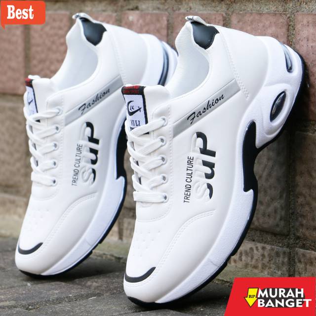Sepatu lari terbaru- Sepatu Pria Sport Sup Trend Culture Fashion Kualitas Import Bahan Kualitas Ting