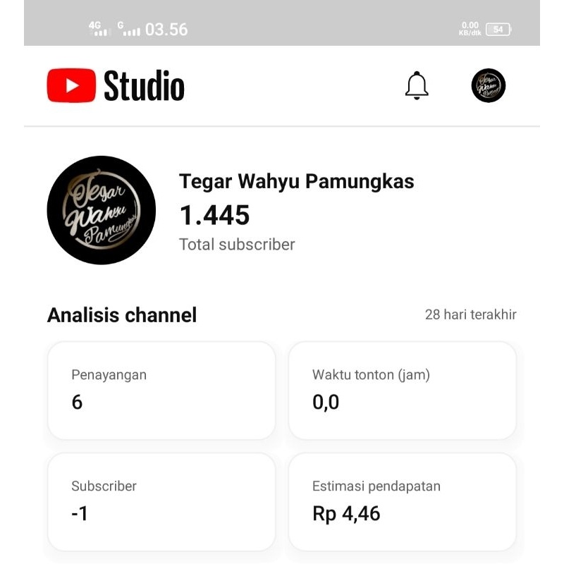 Jual akun youtube