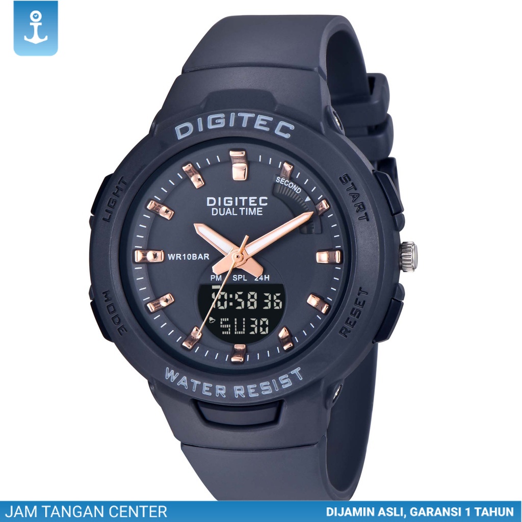 DIGITEC Jam Tangan Analog-Digital Wanita BDA-4082T Water Resist 10 Bar