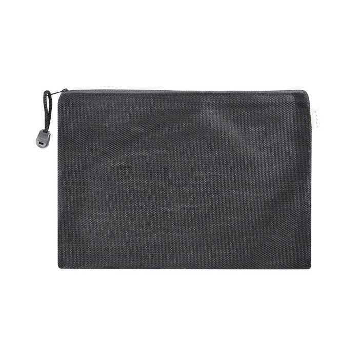 

[DD] Document Bag zipper Mesh soft case multifungsi E 236 Eagle Files - Hitam