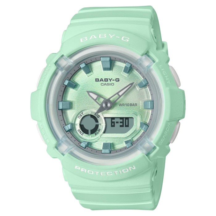Original 100% Casio Baby-G BGA-280-3ADR - Jam Tangan Wanita - Hijau - BGA280 Garansi Resmi 2 Tahun