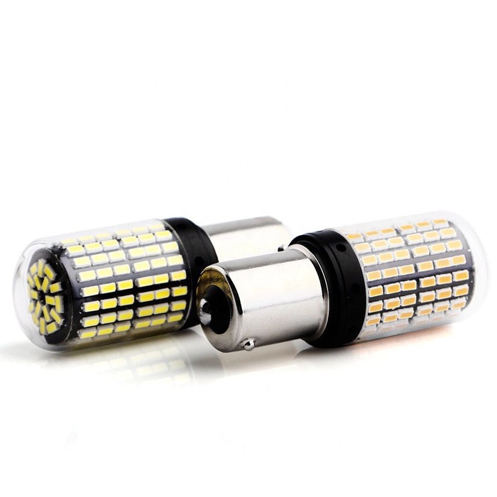 Lampu Bayonet Send LED CANBUS 144 SMD Bayonet Putih