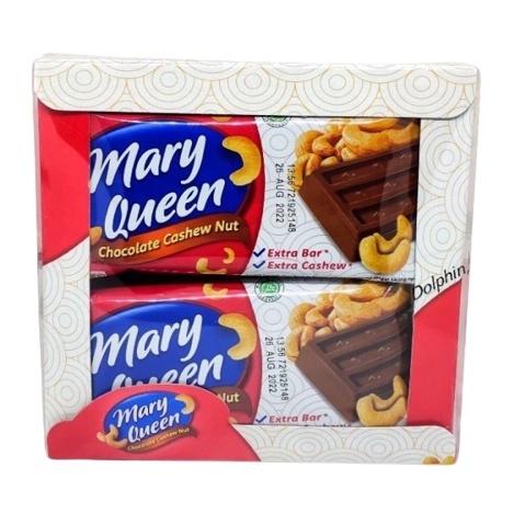 

Mary Queen Chocolate Cashew Nut 1 BOX isi 12 pcs ORIGINAL