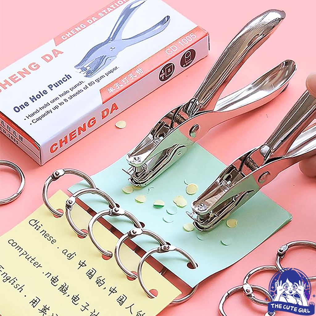 

Pembolong Kertas Diameter 60mm Satu Lubang One Hole Punch - Stazionario