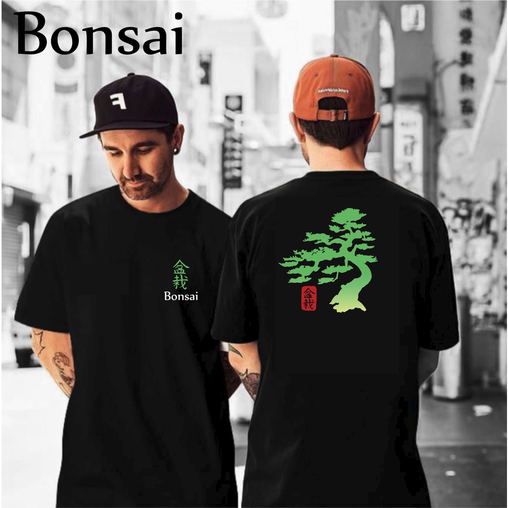 KAOS DISTRO MOTIF BONSAI KEREN TERBARU