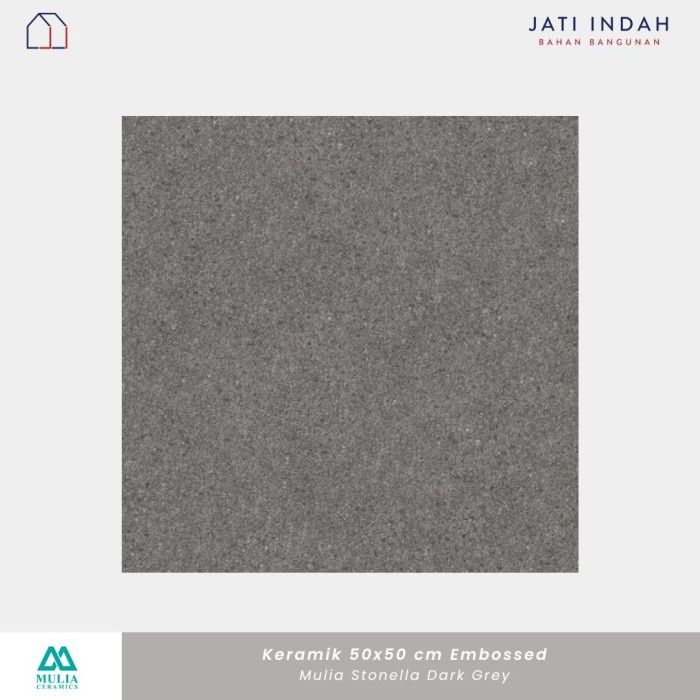 Keramik Lantai Tekstur Kasar 50x50 cm Mulia Stonella