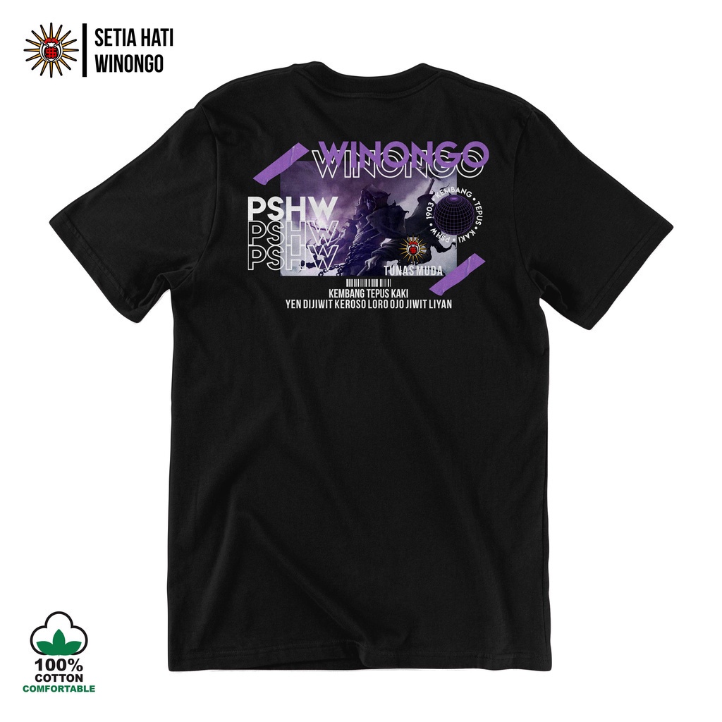Kaos PSHW Winongo Kode DARKNES