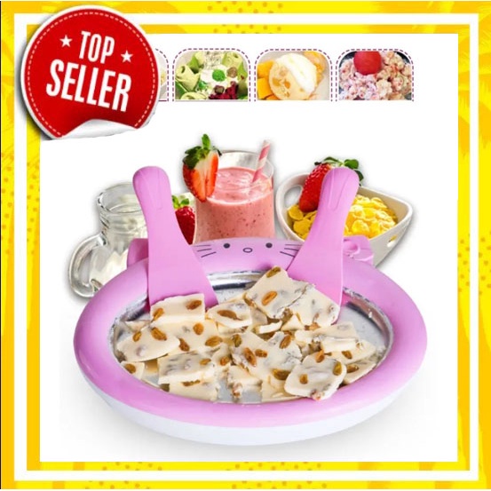 (TOPSELLER1) Alat Pembuat Ice Cream dan Yogurt - Ice Cream Roll Maker Instant - Ice Cream Maker