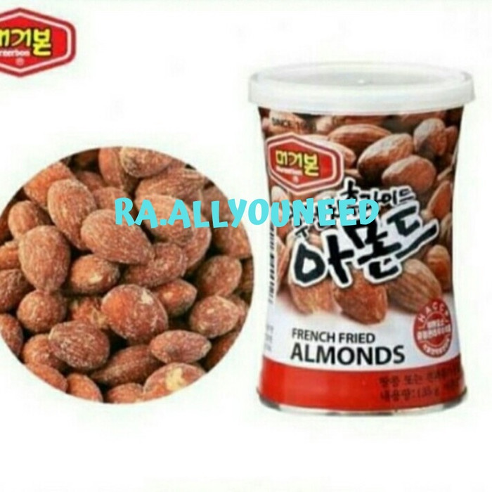 

French Fried Almonds /Kacang Almond Can 135gr