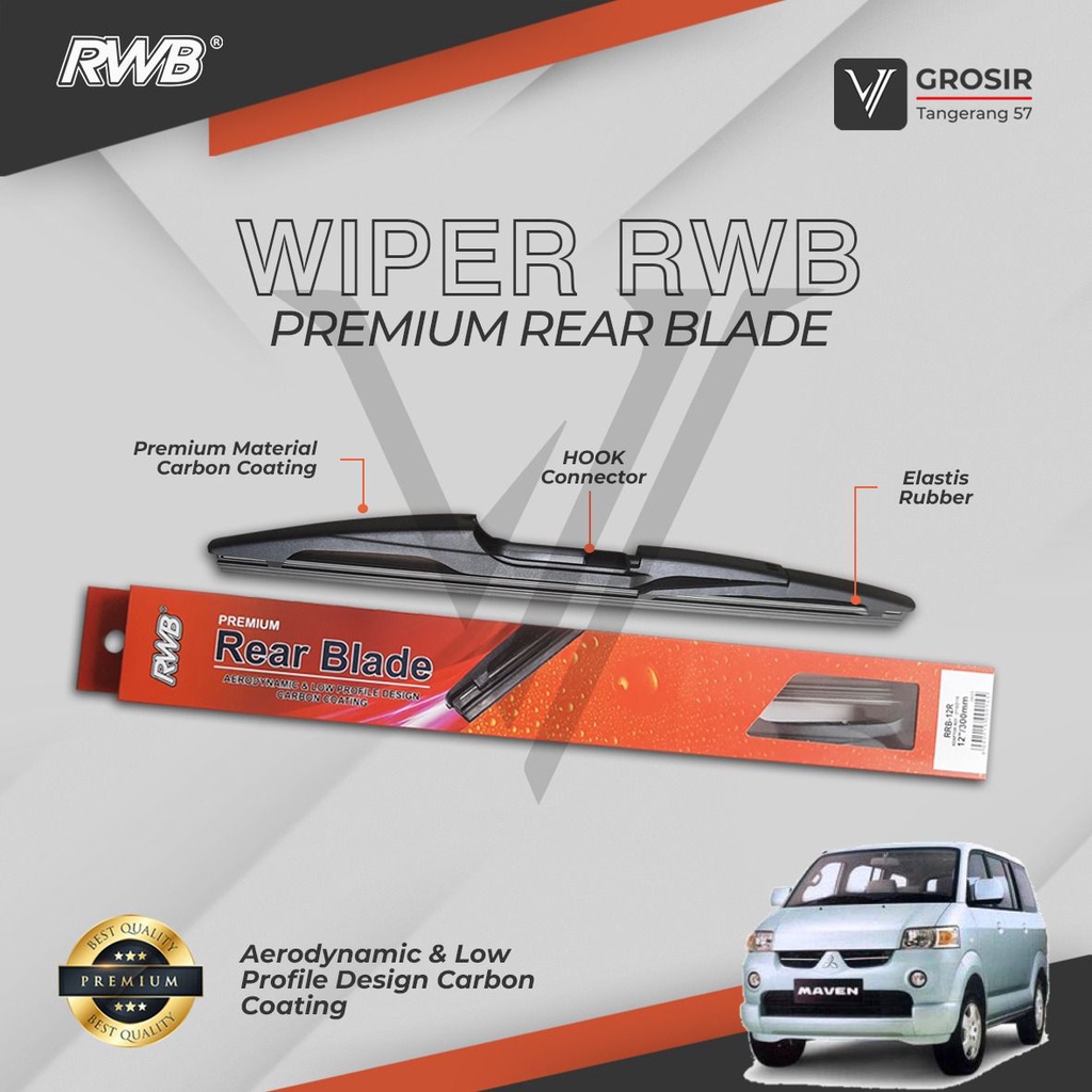 RWB WIPER BELAKANG MITSUBISHI MAVEN REAR WIPER