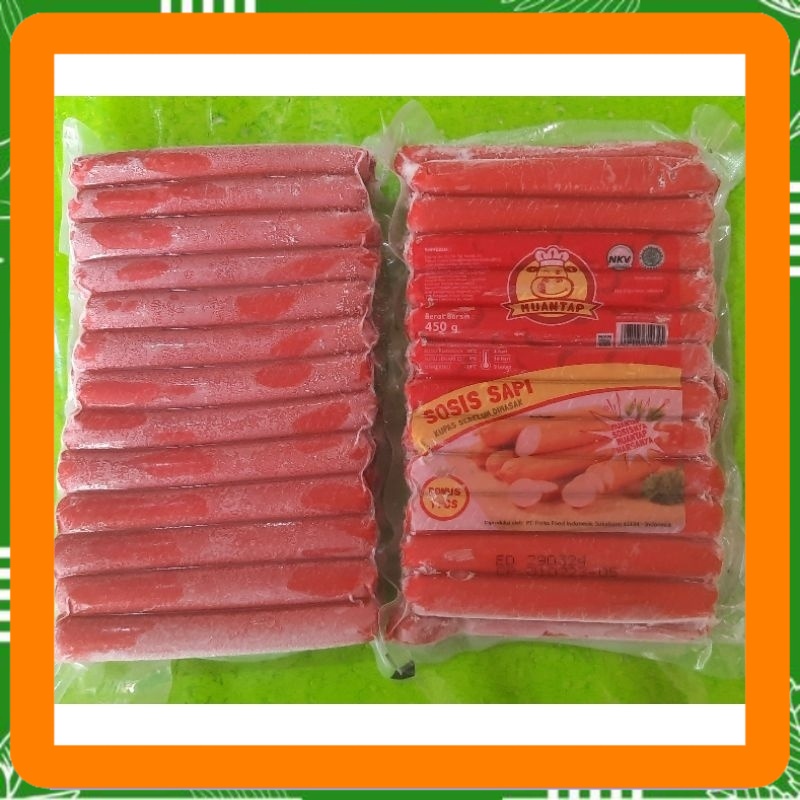 

muantap sosis sapi 450 gr basis mantap Best Seller