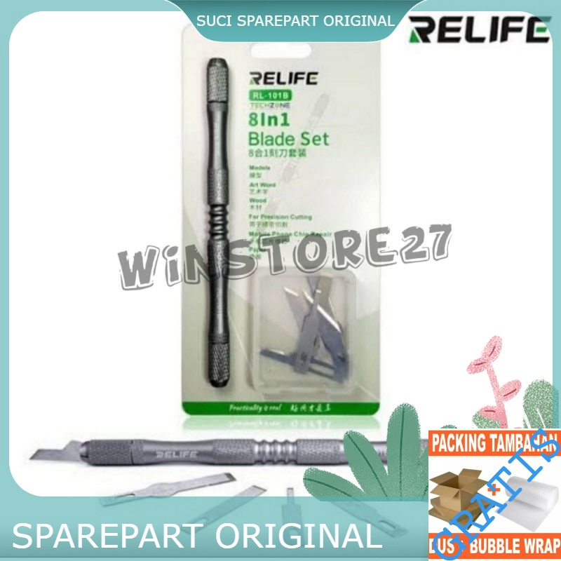 PRECISION KNIFE RELIFE RL-101B 8in1