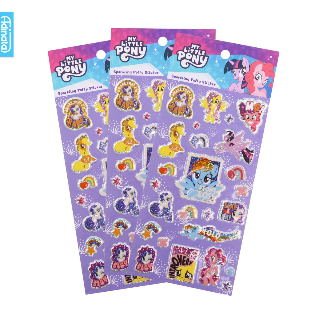 

My Little Pony Sparkling Stickers 2329-6142 / Stiker - Adinata