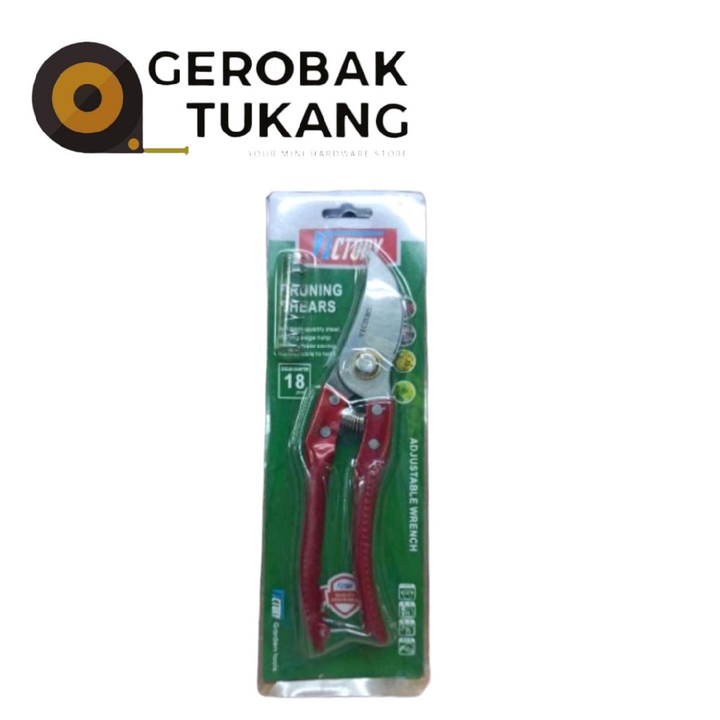 

Gunting dahan stek ranting bonsai 8 inch victory murah tajam