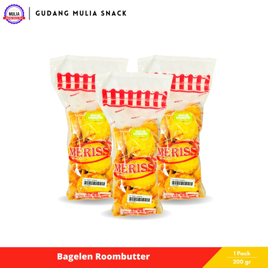 

Merissa Bagelen Roombutter | Roti Kering Bulat Bagelan