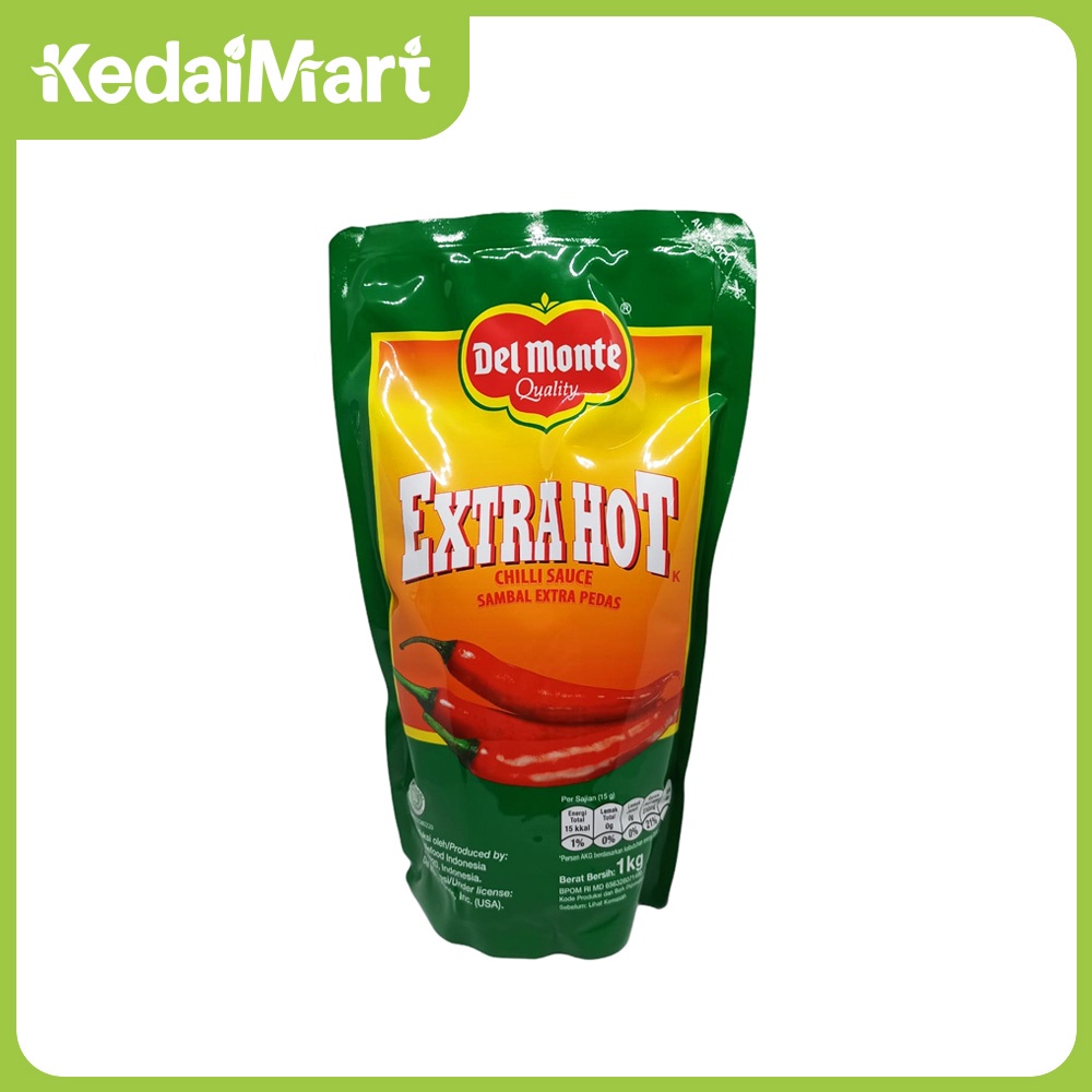 

Delmonte Saus Sambal Extra Hot Pouch 1 Kg