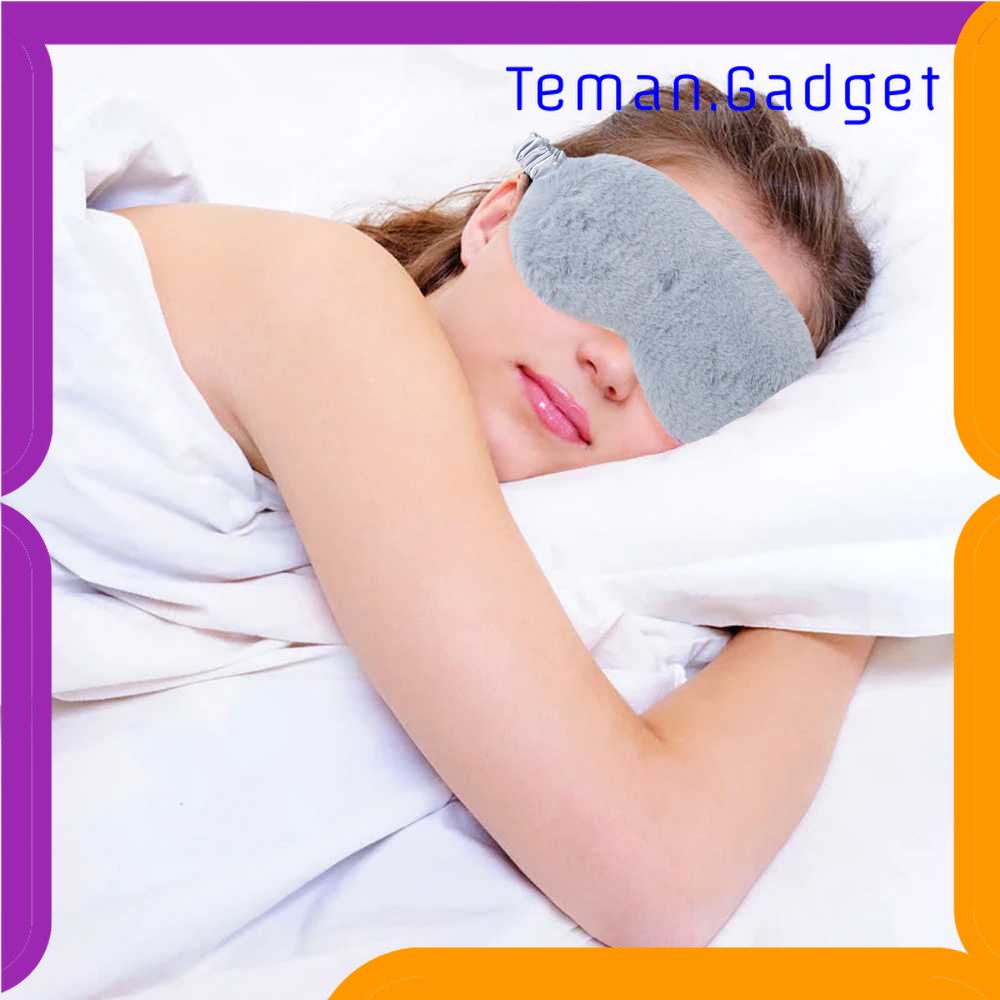 TG - TRV Yeye Sleeping Mask Blindfold Eye Patch Penutup Mata Masker Tidur Bulu - 021