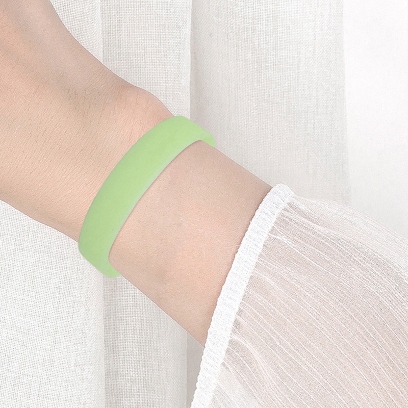Gelang Silikon Warna Bercahaya Gelang Tangan Kosong Karet Gelang Wanita Pria Remaja Berwarna Silicone Bracelets Rubber Wristbands Untuk Acarapesta