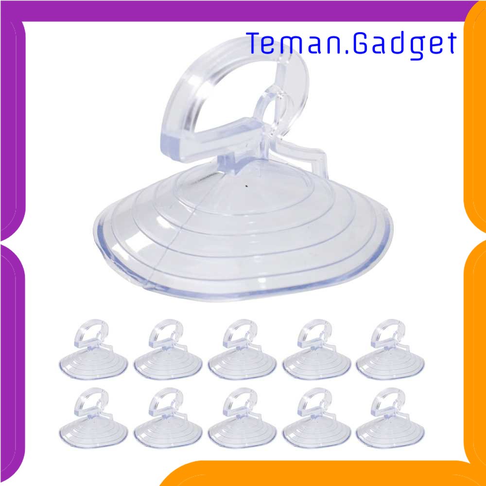 TG - ART Naran Alat Tempel Dinding Suction Cup Hook 35 mm 10 PCS - ZLQ1718