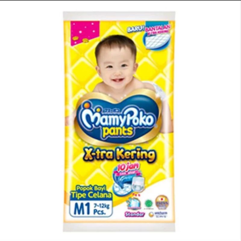 MamyPoko Renceng 10 Pcs Size M1,L1