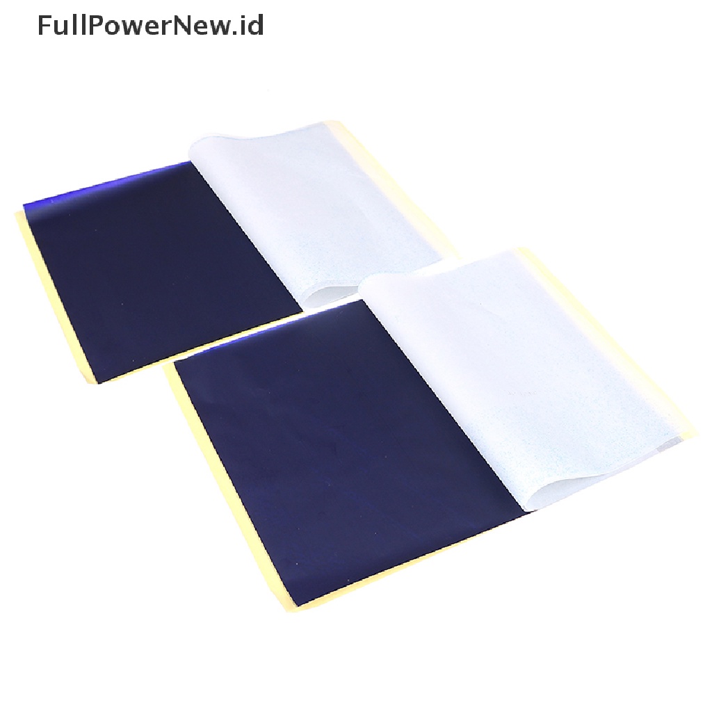 Power 2Pcs/Set Kertas Transfer Tato A4 Stensil Karbon Thermal Tracing Hectograph ID