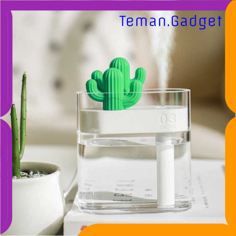 TG - ART Sothing Air Humidifier Ultrasonic Pelembab Udara Desain Kaktus 160ML - 319