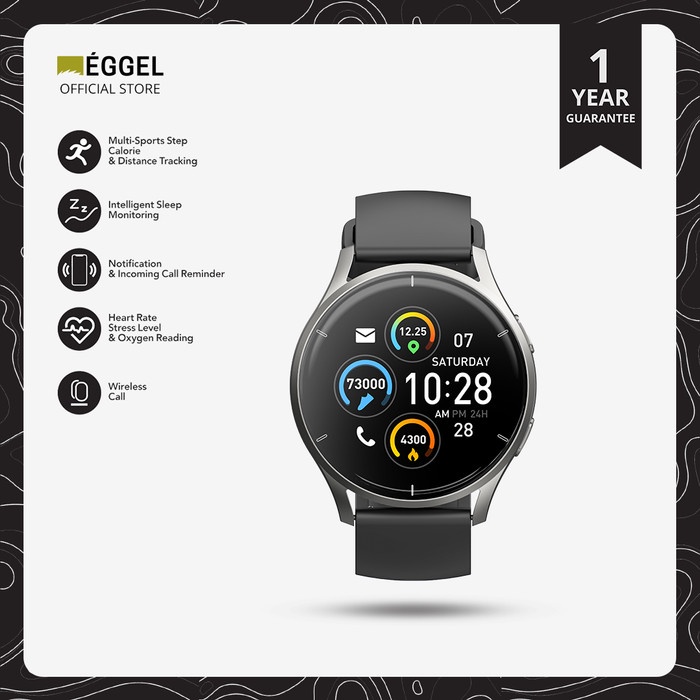 Eggel Valor Neo Bluetooth Call Smartwatch / Smart Watch / Band