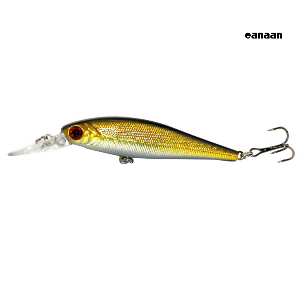 Cnn-11cm Motif Garis Ikan Kecil Streak Memancing Umpan Bass Kait Air Tawar Umpan Keras