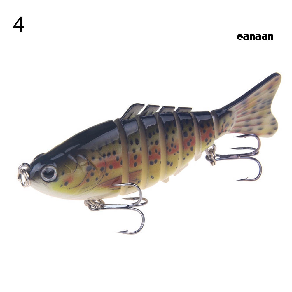 Cnn-10cm Multi Jointed Fishing Artificial Lifelike Lure Wobbler Swim Umpan Tackle