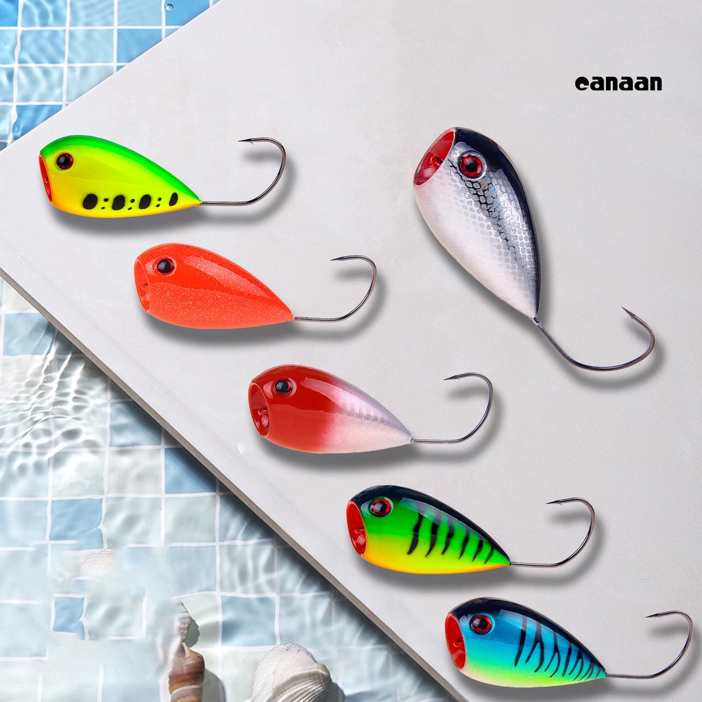 Cnn-13g/8cm Umpan Umpan Kait Tajam Simulasi Realistis Angling Mengambang Air Kait Tunggal Umpan Umpan Memancing Luar Ruangan