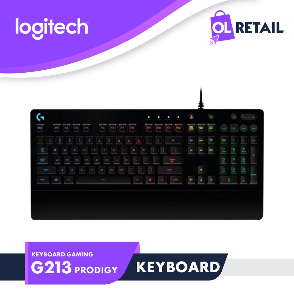 Keyboard Gaming Logitech G213 / G 213 - Garansi Resmi