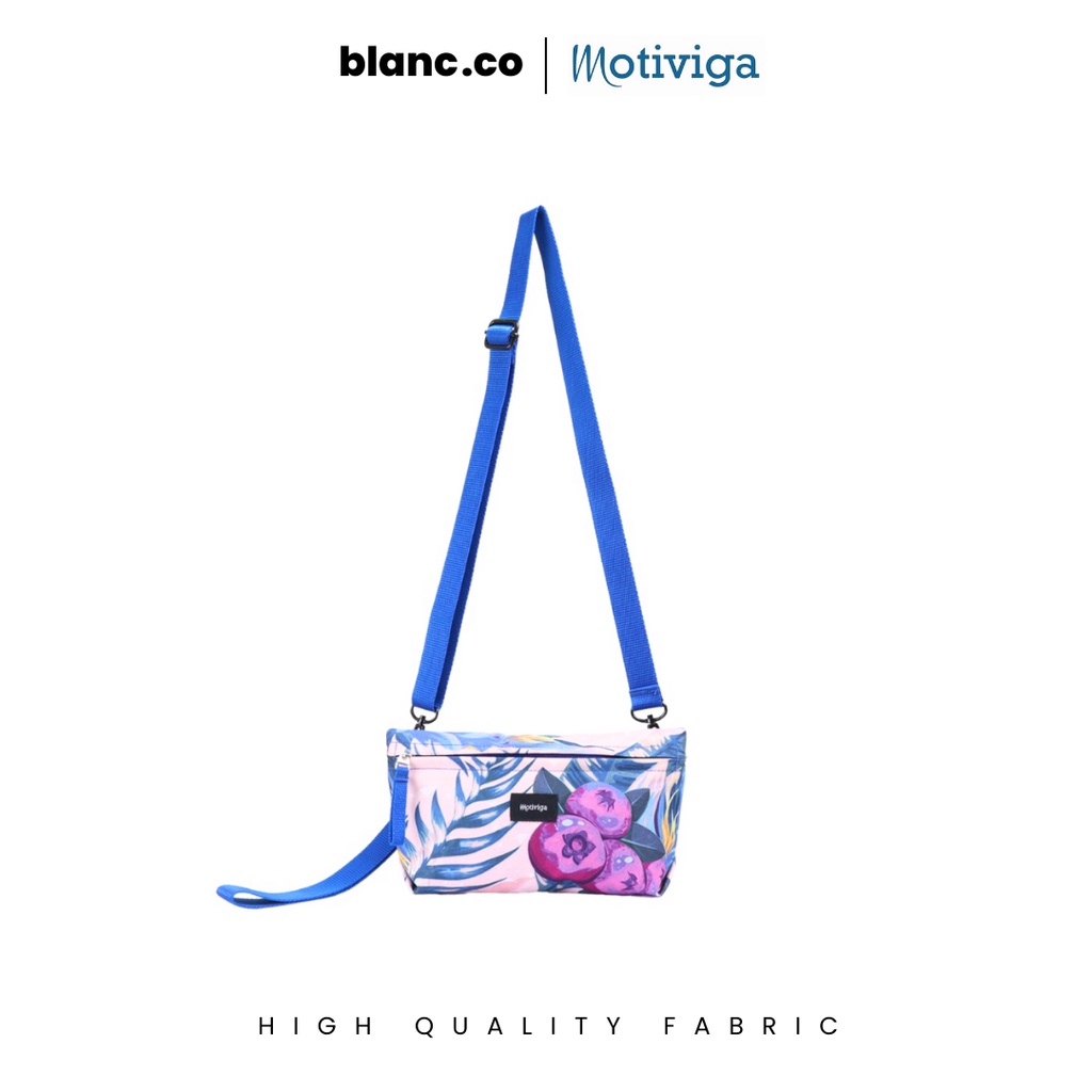 Darla Flopicool Blueberry SlingBag  Pattern - Tas Selempang Motif Flopicool Blueberry