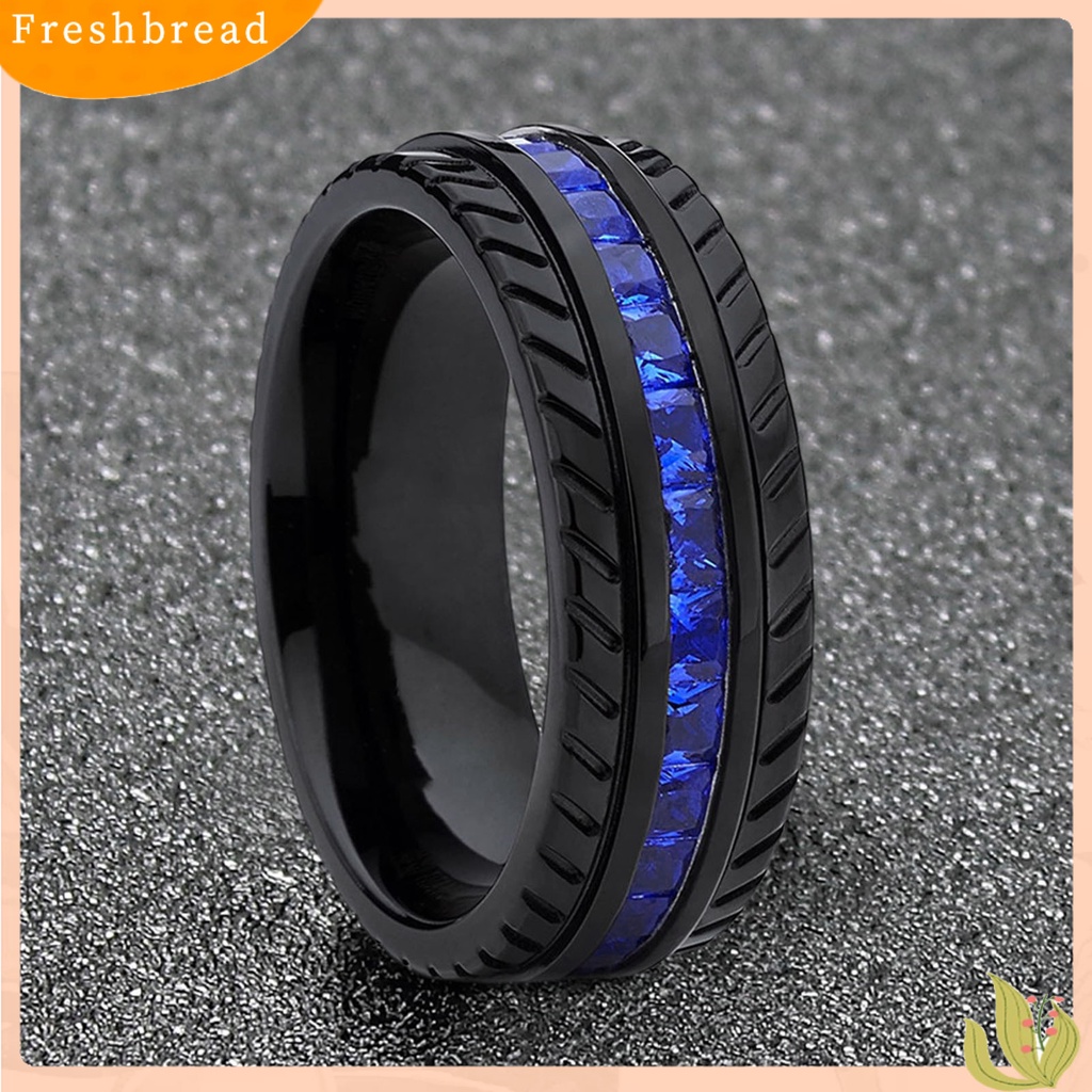 &lt; Freshbread &gt; Cincin Fidget Bentuk Ban Tidak Luntur Perhiasan Pria Wanita Tampan Trendy Ring Untuk Kehidupan Sehari-Hari