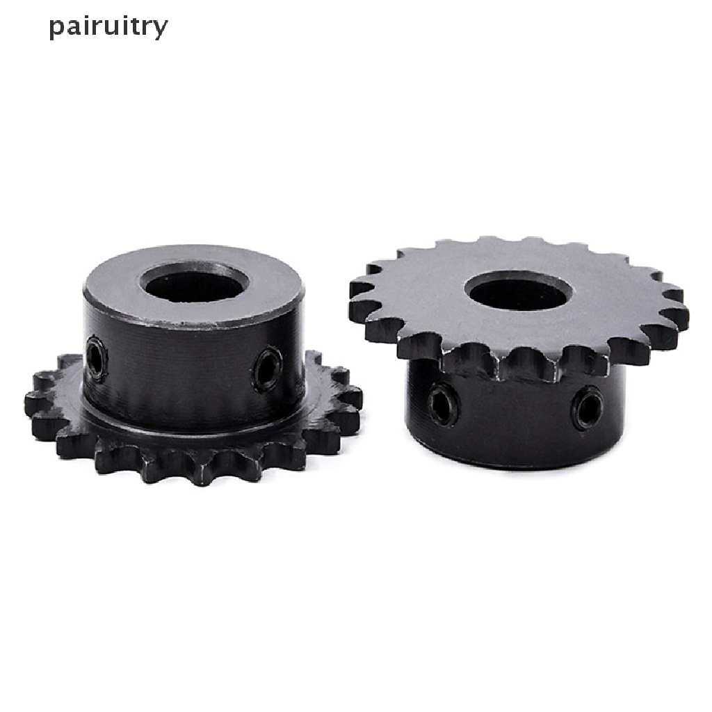 Prt 04C Chain Gear 10gigi Roda Sprocket Industri Dengan Lubang Kawat Atas5 /6 /8 /10MM PRT