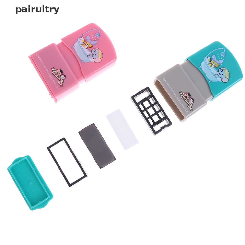 Stempel Nama Bayi PRT DIY Security Name Seal Baju Bab Ukir Pola Sendiri PRT