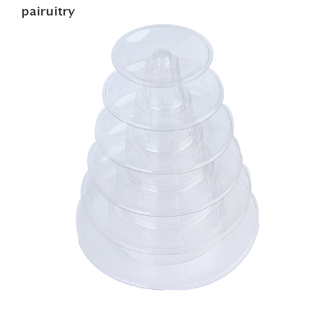 Prt 6susun Macaron Display Stand Cupcake Tower Rack Stand Tray Untuk Pernikahan Ulang Tahun PRT