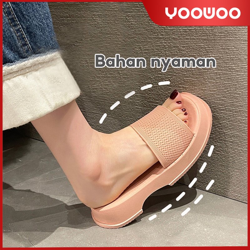 Sandal slop / sandal jalan / sandal musim panas / wedges