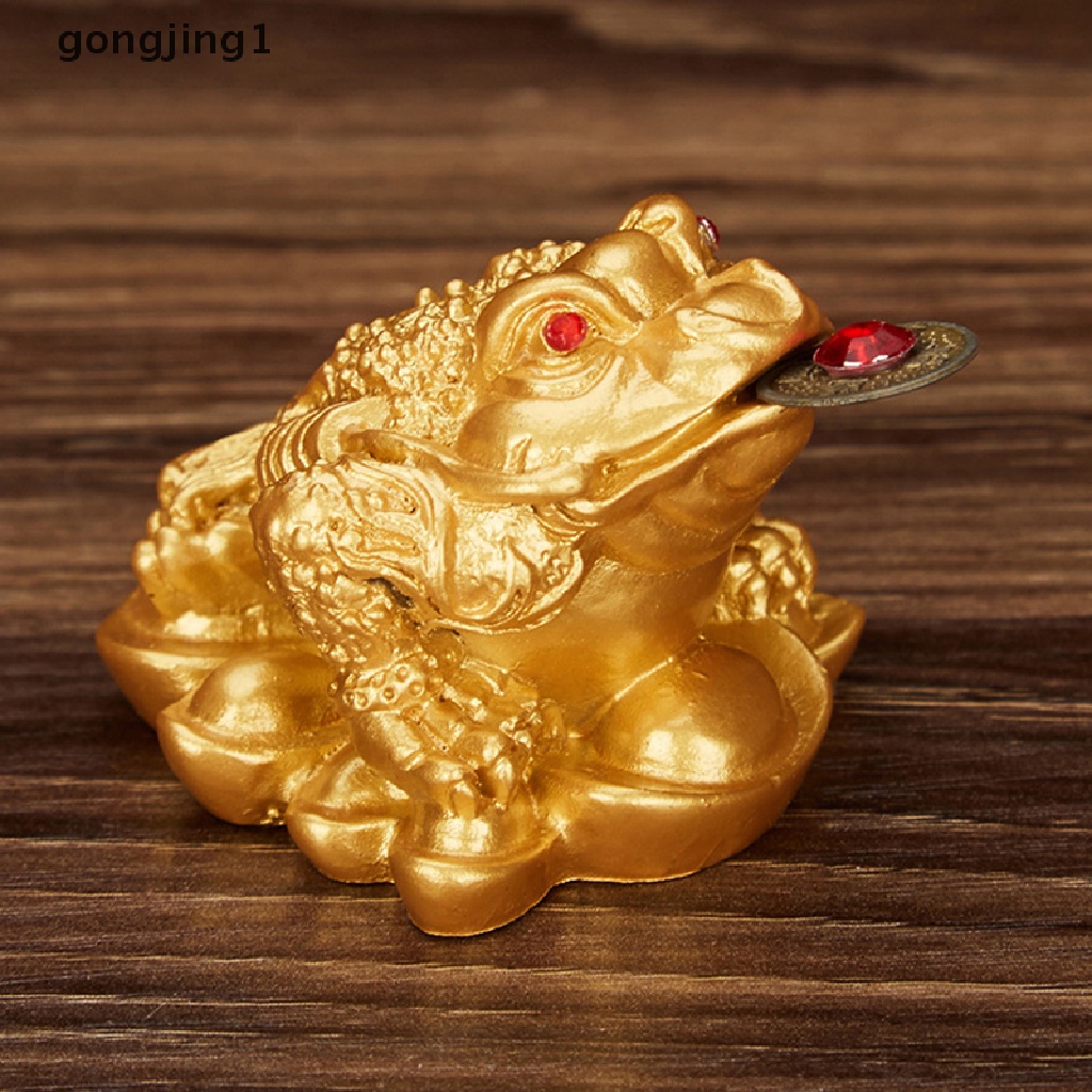 Ggg Feng Shui Uang Keberuntungan Keberuntungan Cina Untuk Kodok Kodok Koin Ornamen Hadiah Keberuntungan ID