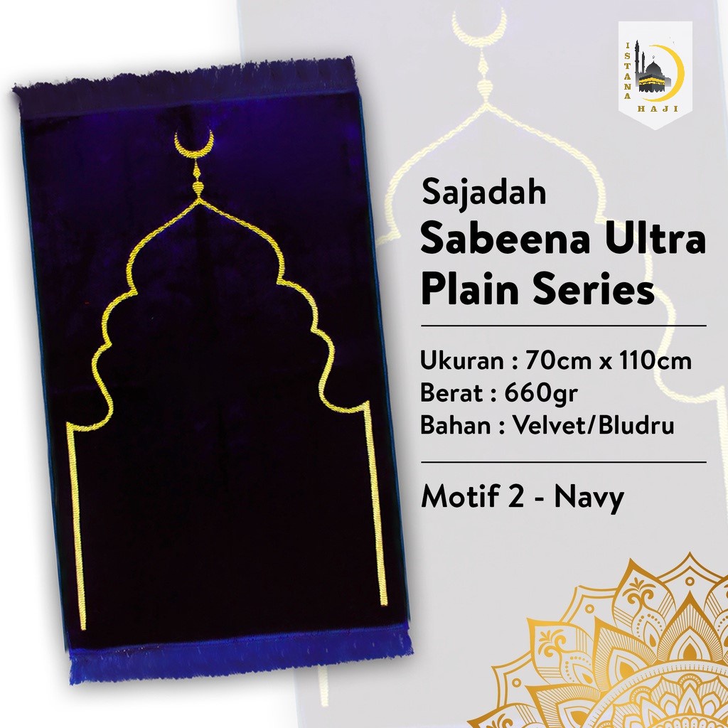 Sajadah Dewasa Polos Tebal Premium