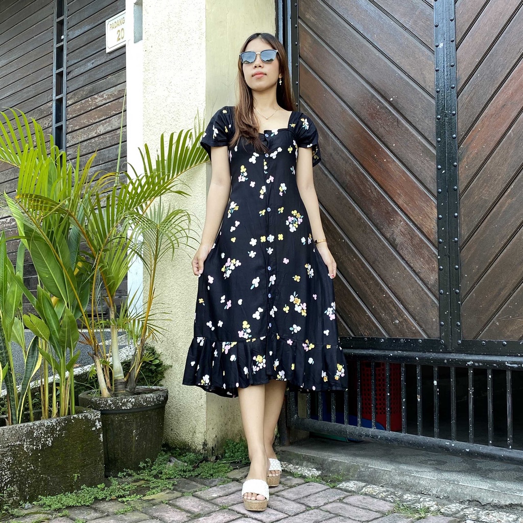 Dress Kayla Kancing Bali