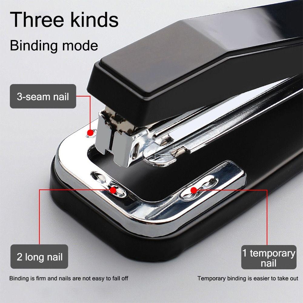 Stapler Nanas Kualitas Tinggi 360derajat Rotary Bookbinding Perlengkapan Jilid Buku