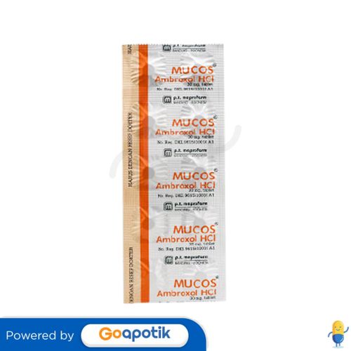 MUCOS 30 MG STRIP 10 TABLET