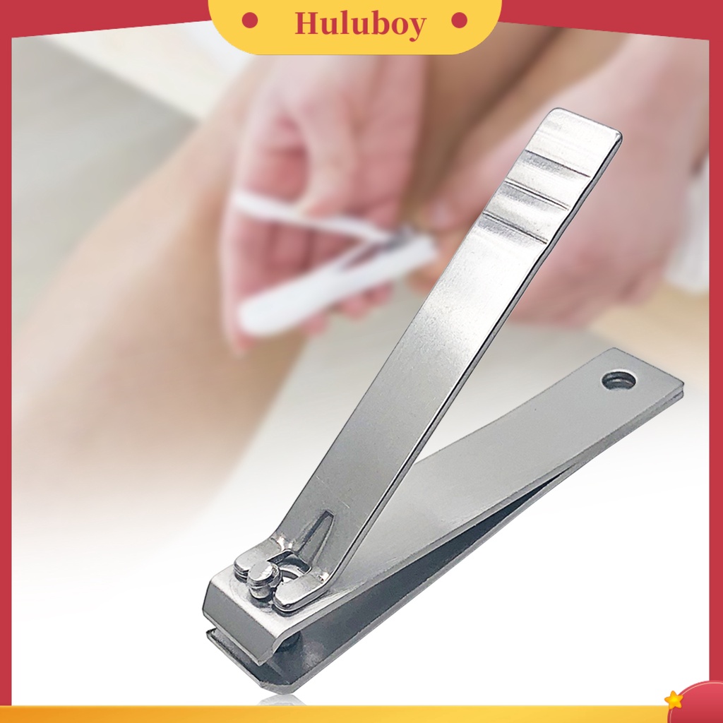 {In Stock} Manicure Cutter Perawatan Kuku Non-slip Pemangkas Gunting Kuku Mulut Datar Bahan Stainless Steel Untuk Kecantikan