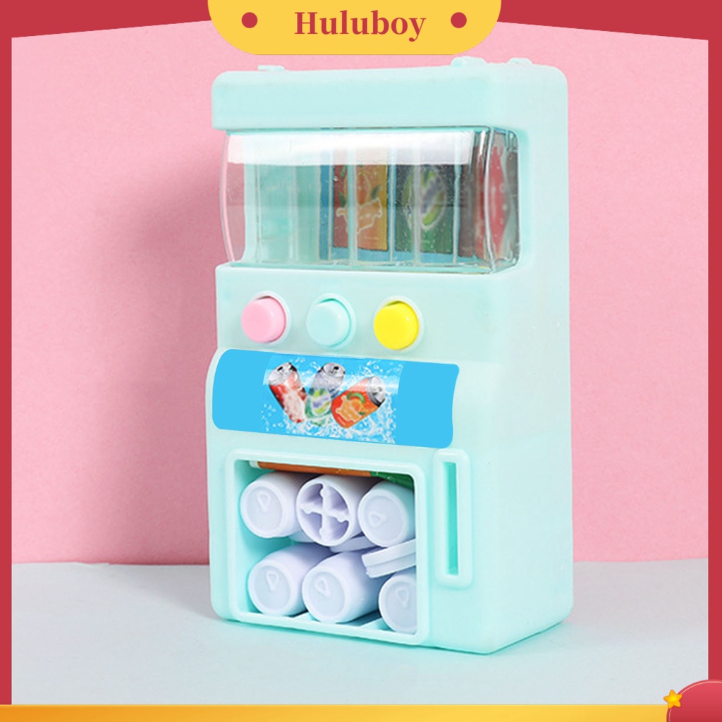 {In Stock} Mesin Penjual Otomatis Simulasi Anak-Anak Dengan s Minuman Pretend Play Mainan Edukasi