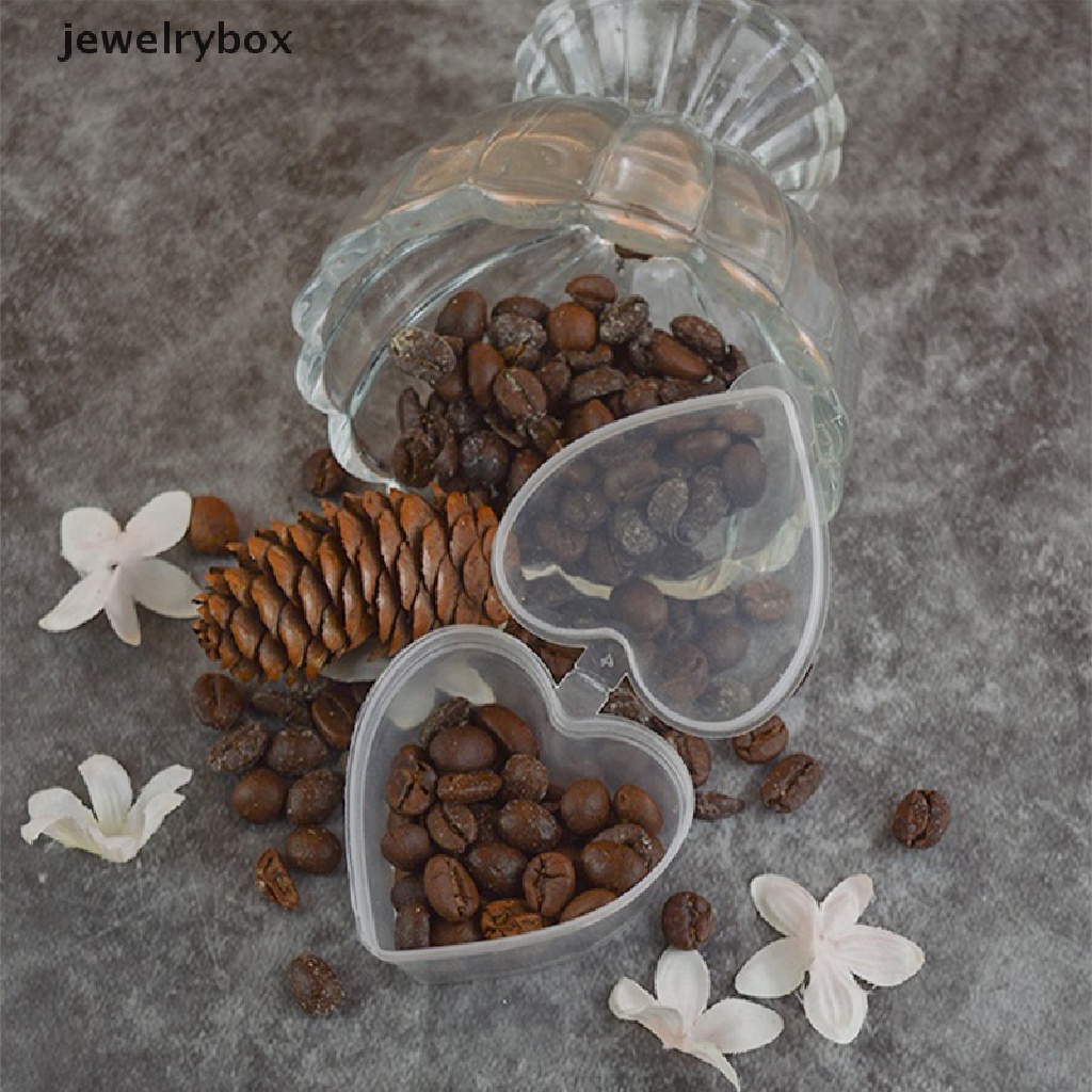 [jewelrybox] 10pcs Plastik Takeaway Sauce Cup Container Palet Makanan Tutup Berengsel Butik Sekali Pakai