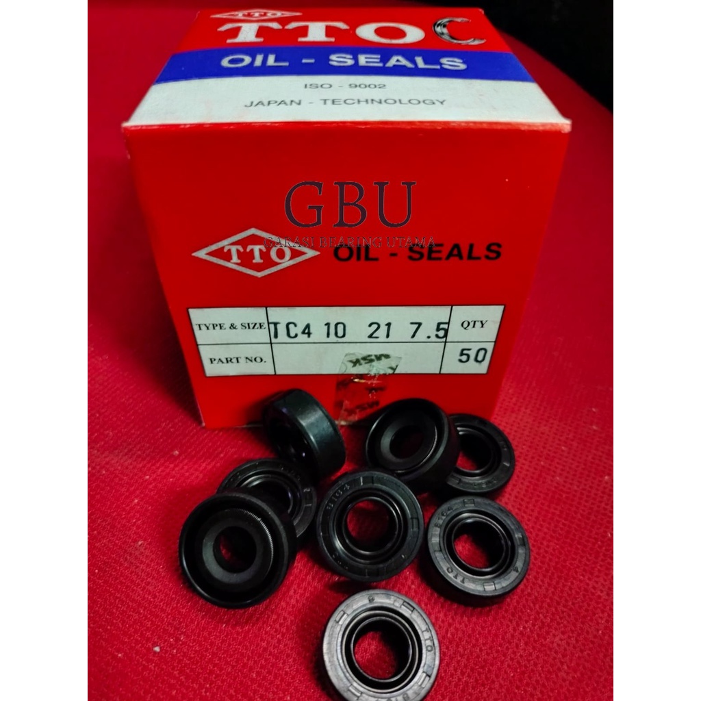 Oil Seal TC4 10 21 7.5 / 10.00 21.00 7.50 TTO
